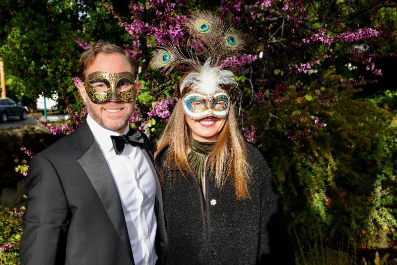 Board Chair Tory Milazzo with his wife Kelly. Photo by Baron Spafford