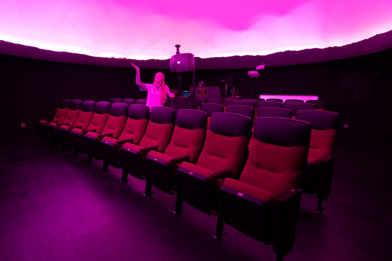 2020 - Gladwin Planetarium full seating upgrade 