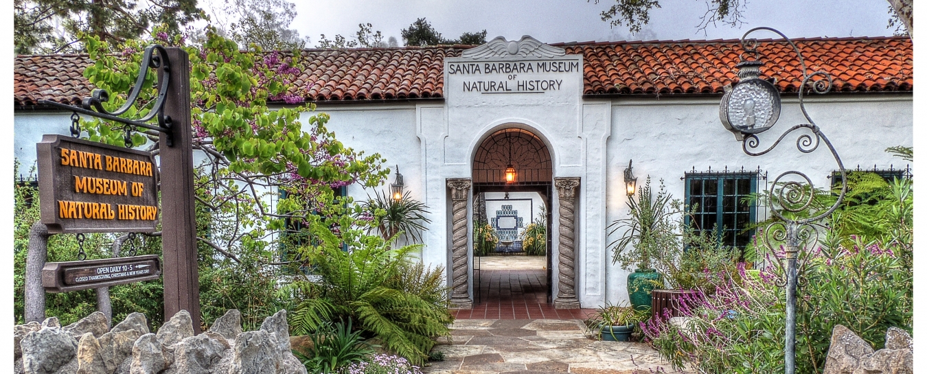 About The Museum Santa Barbara Museum Of Natural History   SBMNH Entrance4 20140409 Gr 2 1522712950 1350x545 