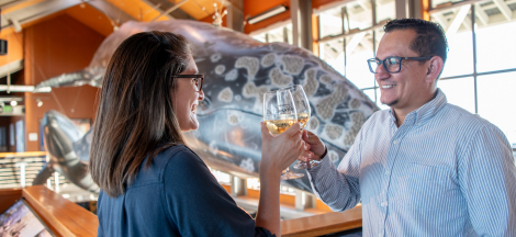Happy Hour at the Sea Center